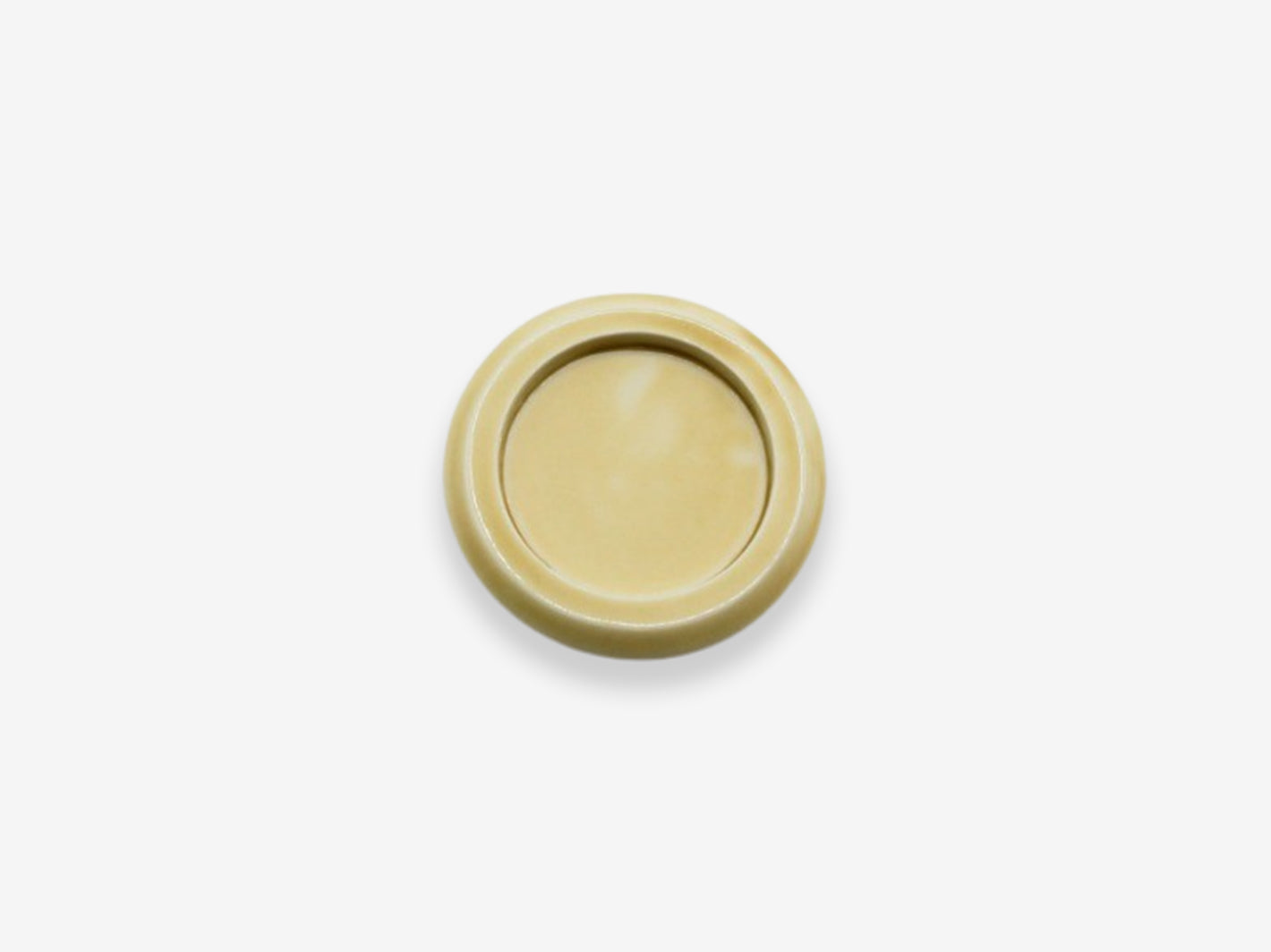 SOW Seto Incense Tray Round Yellow