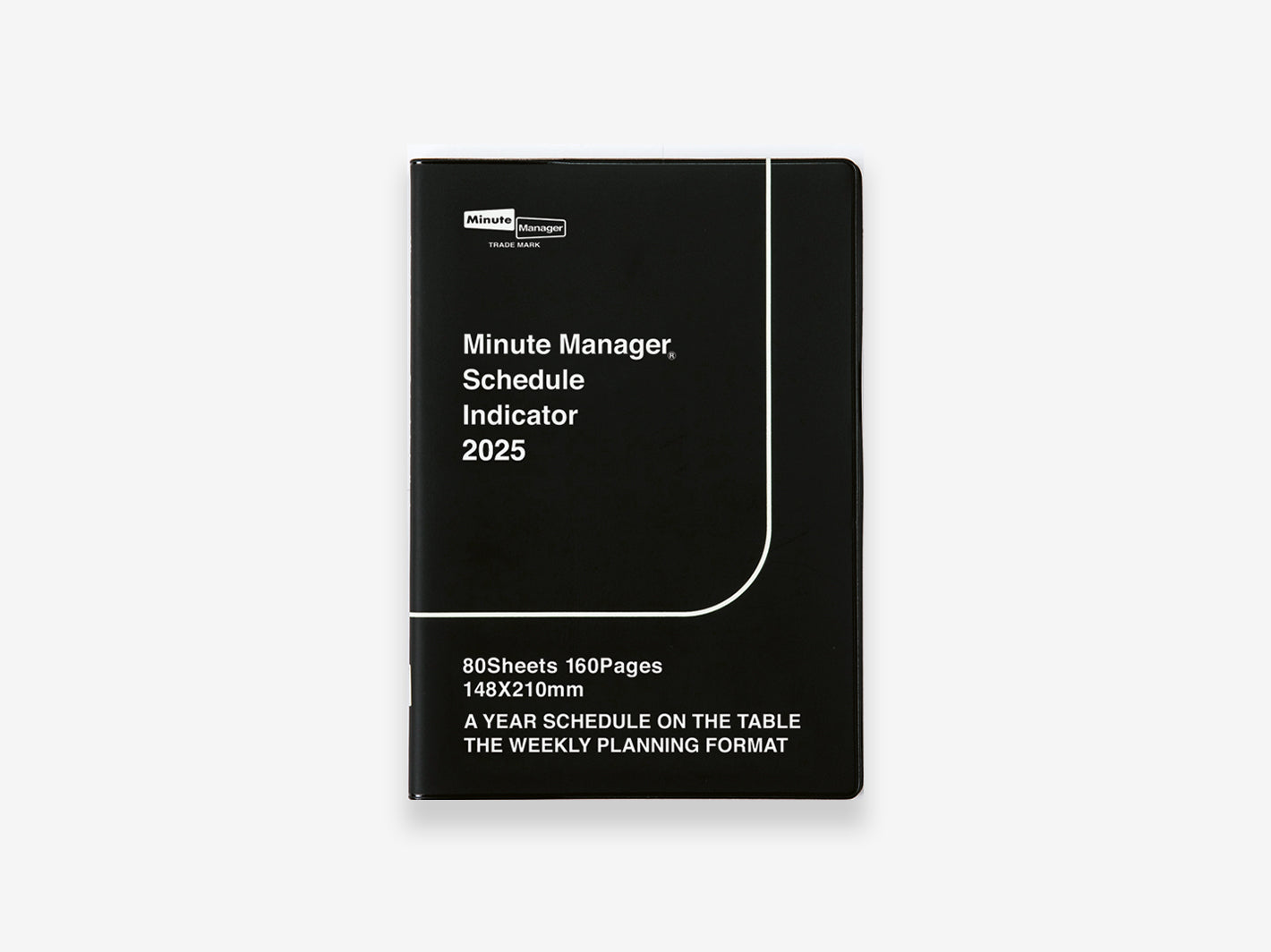 2026 Minute Manager A5 Black