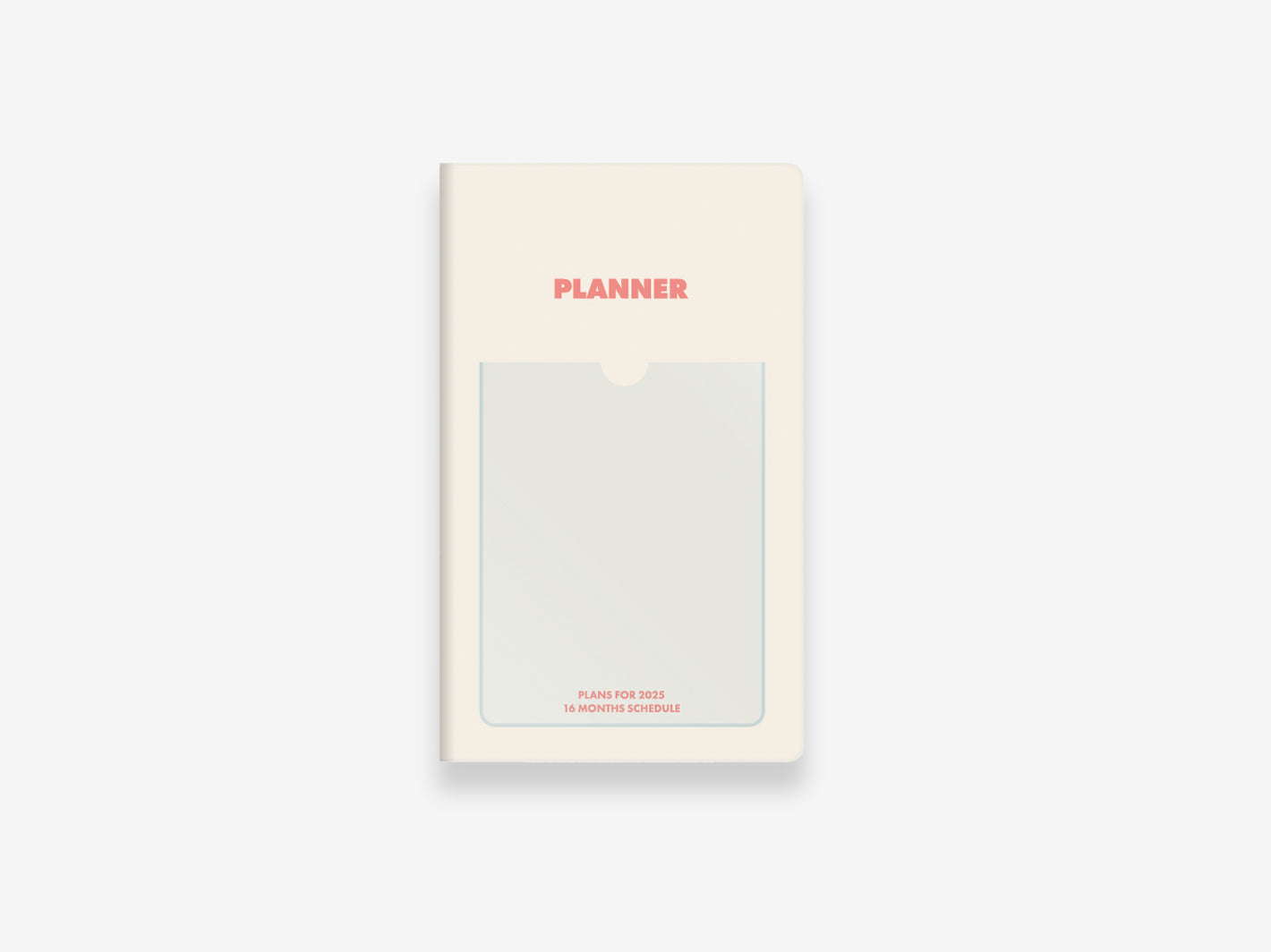 2025 Shine Monthly Diary B6 Slim Ivory