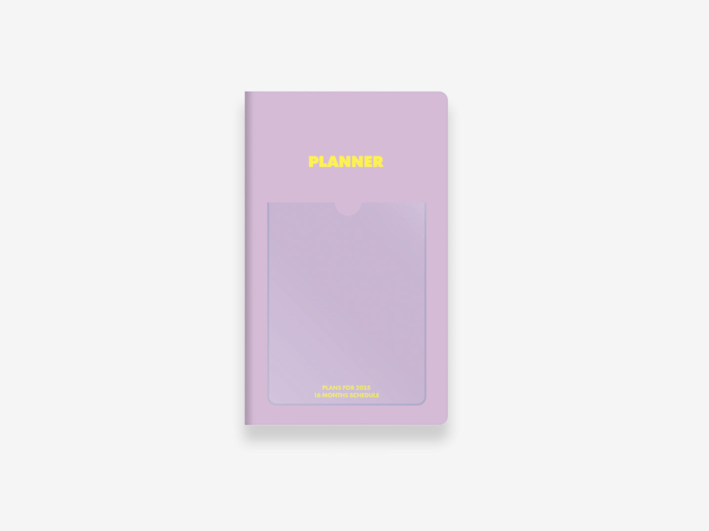 2025 Shine Monthly Diary B6 Slim Lavender