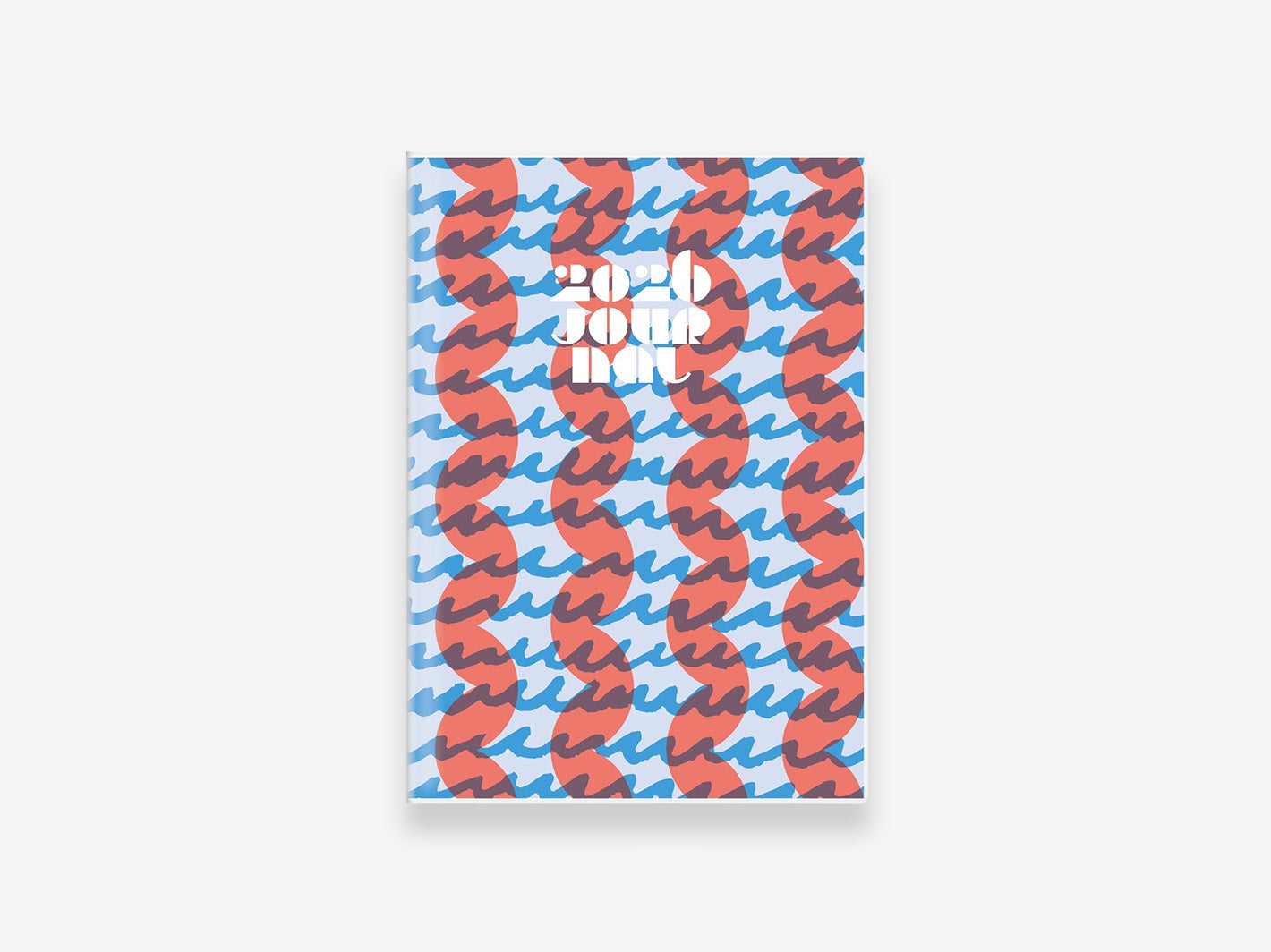 2026 Wave Monthly Diary B6 Blue