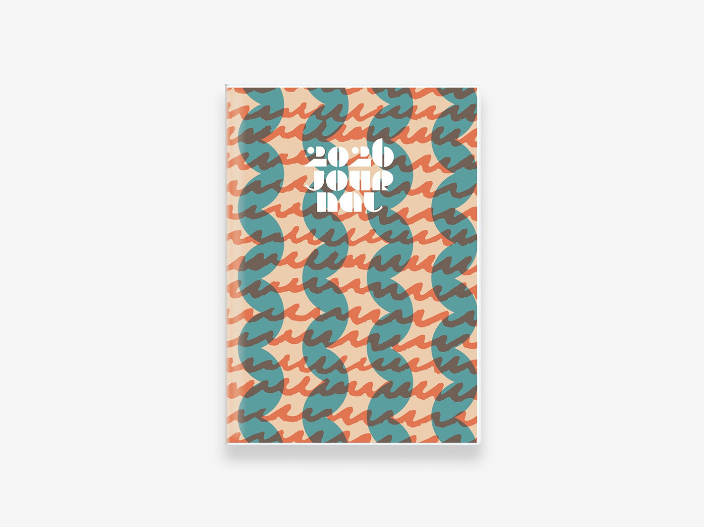 2026 Wave Monthly Diary B6 Orange