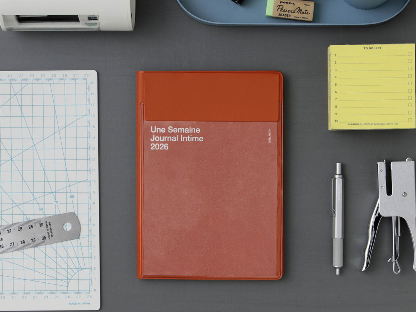 2026 Iris Weekly Diary B6 Orange