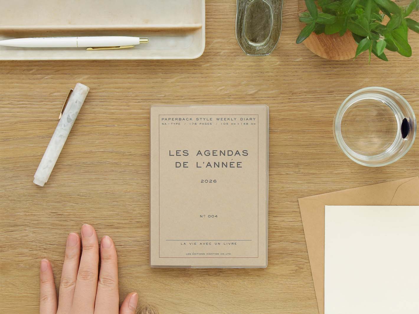 2026 Les Agendas de L'Année A6 Brown