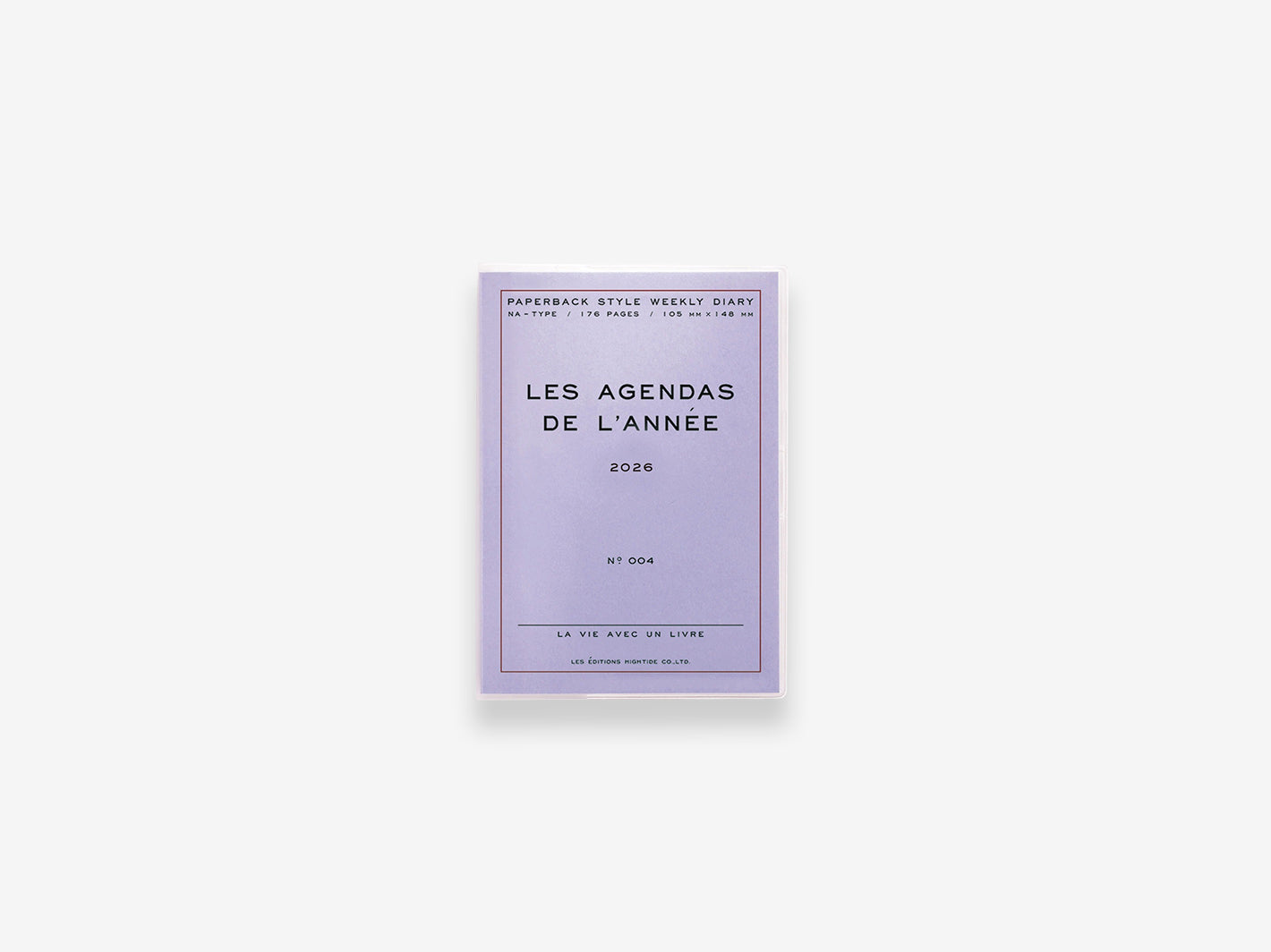 2026 Les Agendas de L'Année A6 Lavender