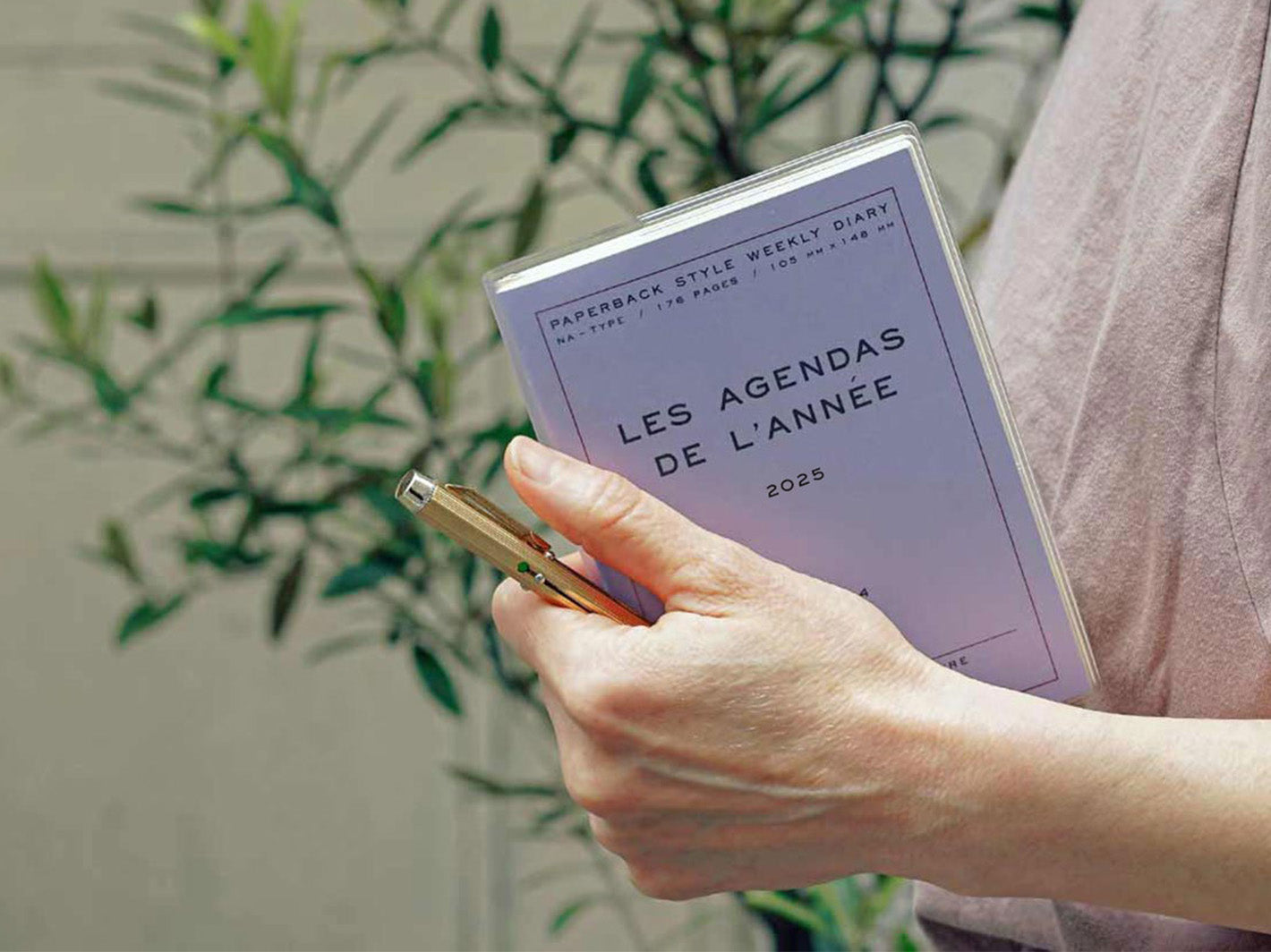 2025 Les Agendas de L'Année A6 Lavender