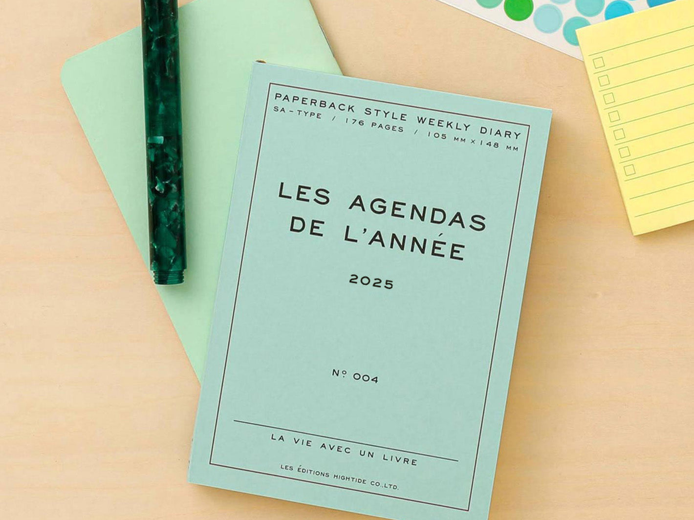 2025 Les Agendas de L'Année A6 Mint