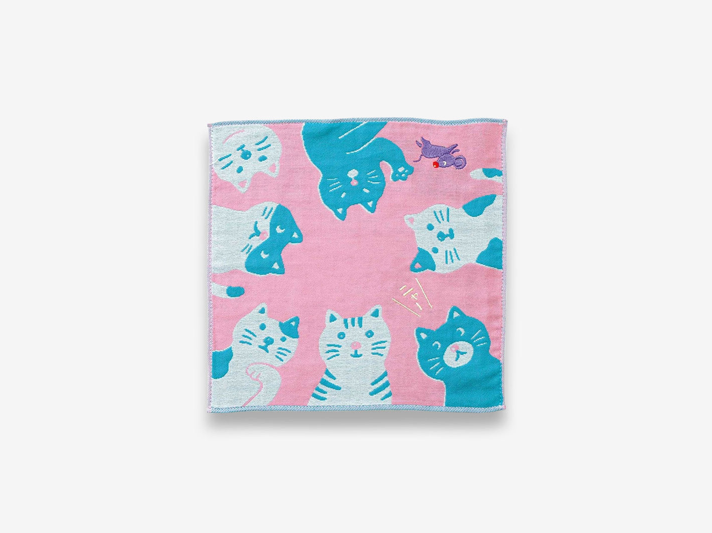 Gauze Handkerchief Cat