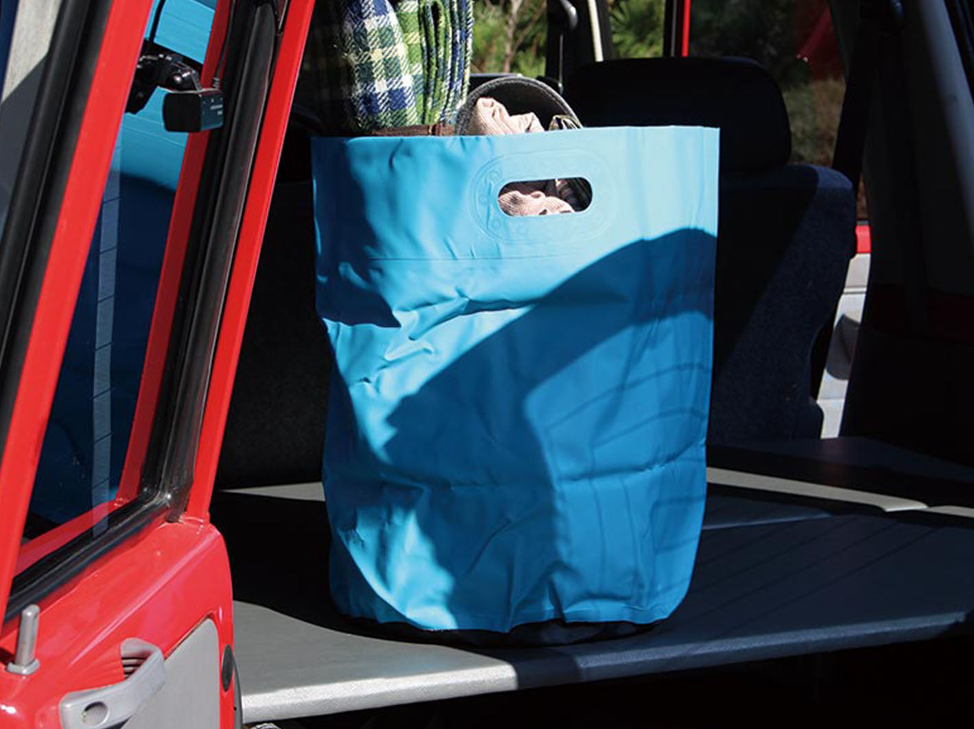 Tarp Bag Round M (35L) Light Blue