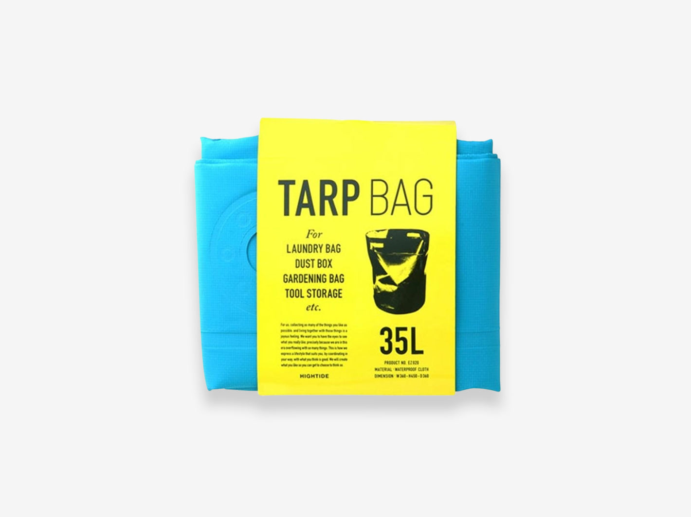 Tarp Bag Round M (35L) Light Blue