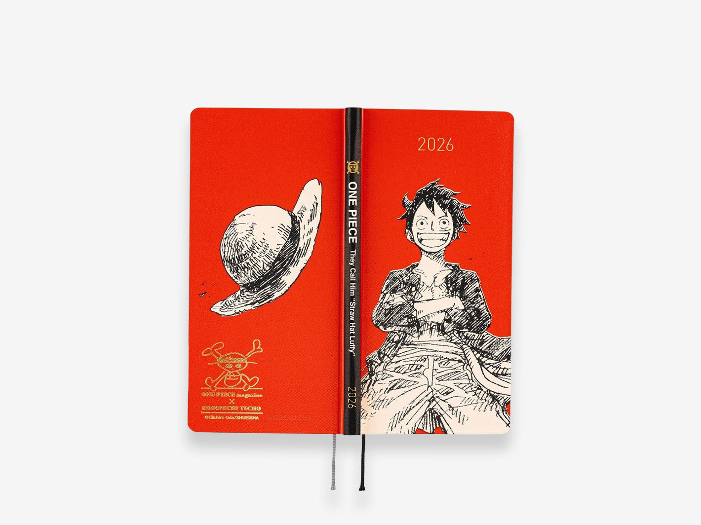 Hobonichi Techo 2026 Weeks - One Piece: Straw Hat Luffy