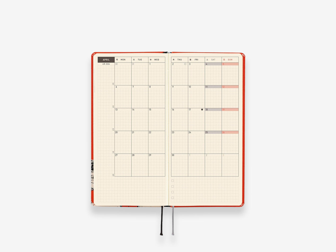 Hobonichi Techo 2026 Weeks - One Piece: Straw Hat Luffy