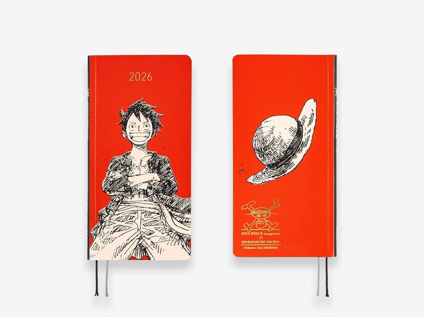 Hobonichi Techo 2026 Weeks - One Piece: Straw Hat Luffy