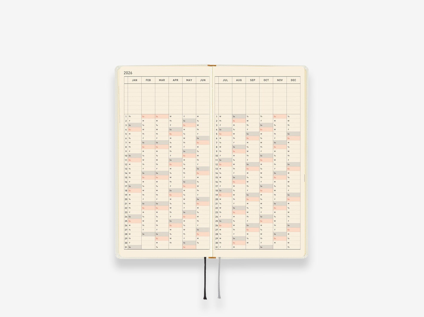 Hobonichi Techo 2026 Weeks - Yuichi Inoue: Amenimo Makezu