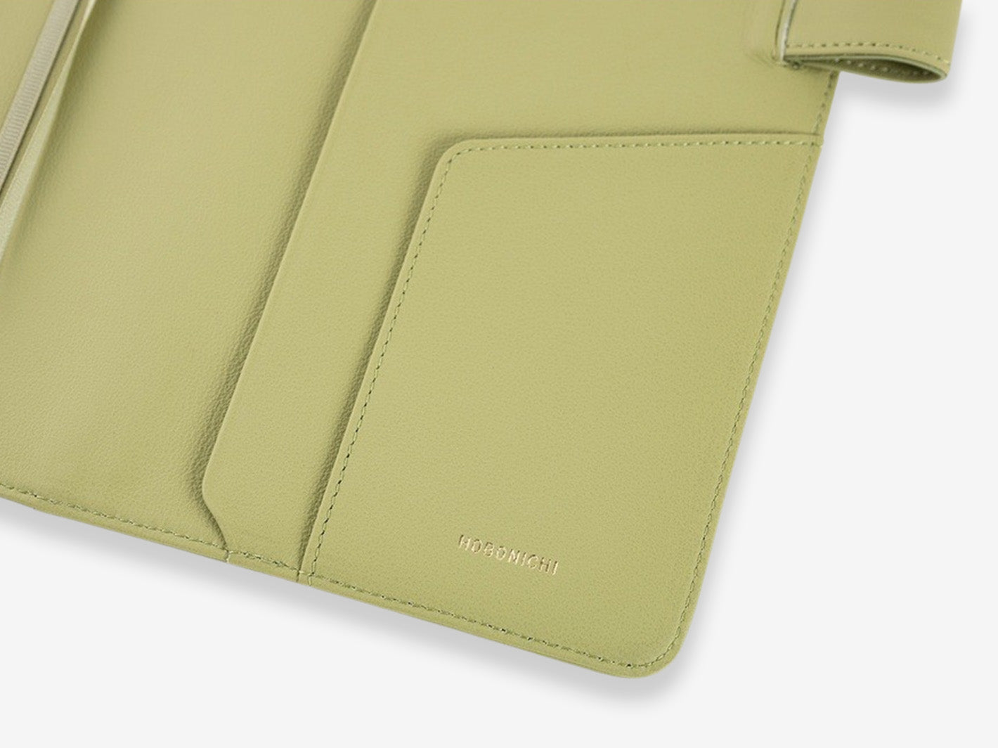 Hobonichi Techo 2026 Cover A5 - Leather Sage Green