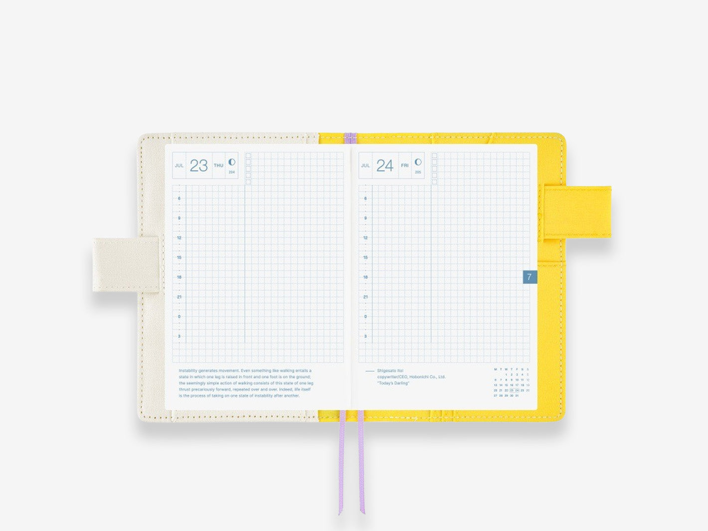 Hobonichi Techo 2026 Cover A6 - Yuichi Inoue: Hana