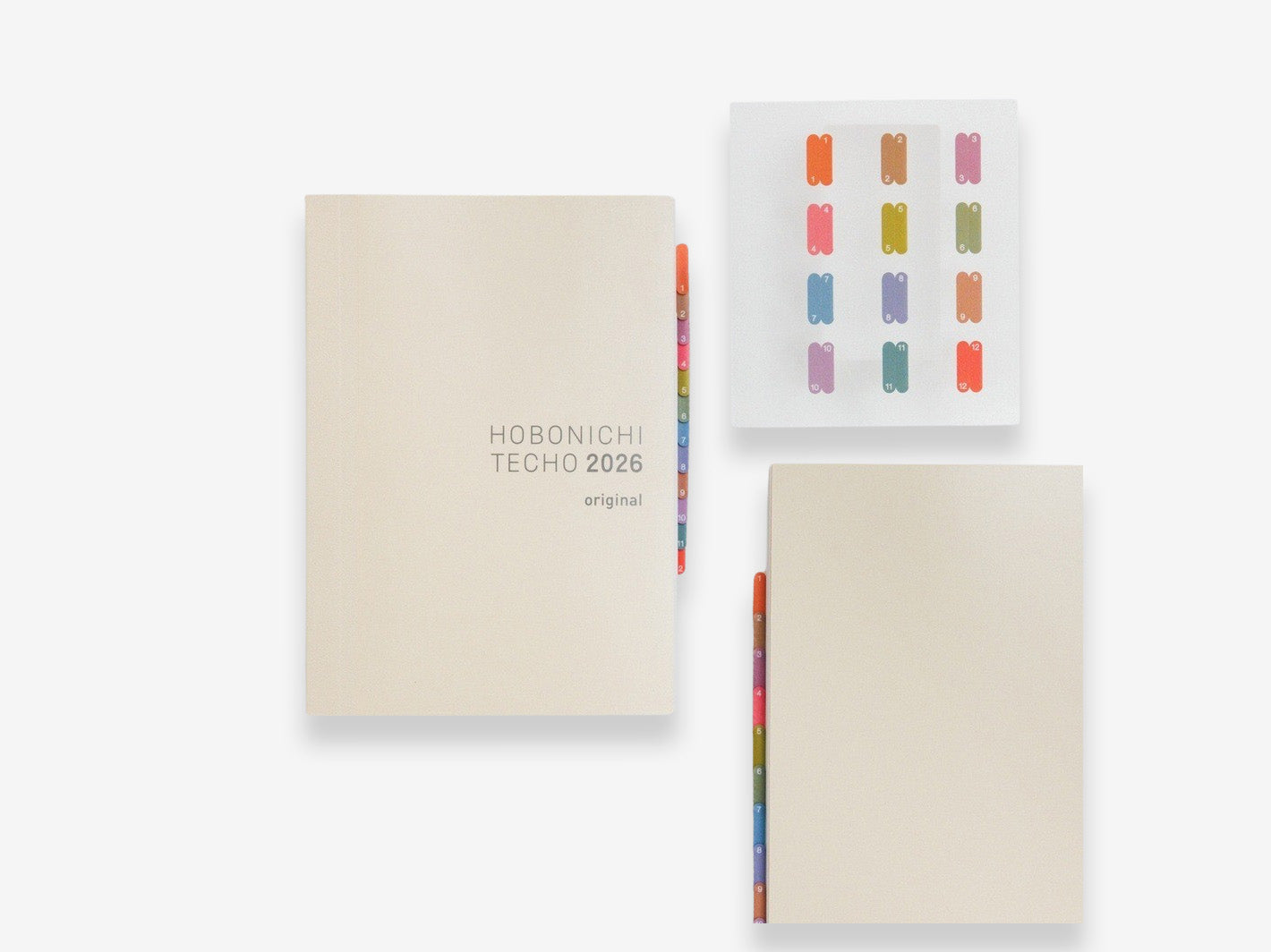Hobonichi Techo TSUKI no IRO Index Stickers