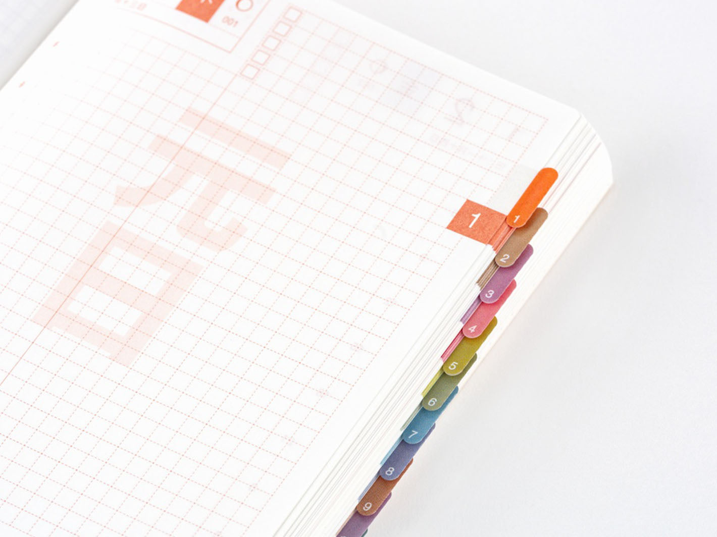Hobonichi Techo TSUKI no IRO Index Stickers