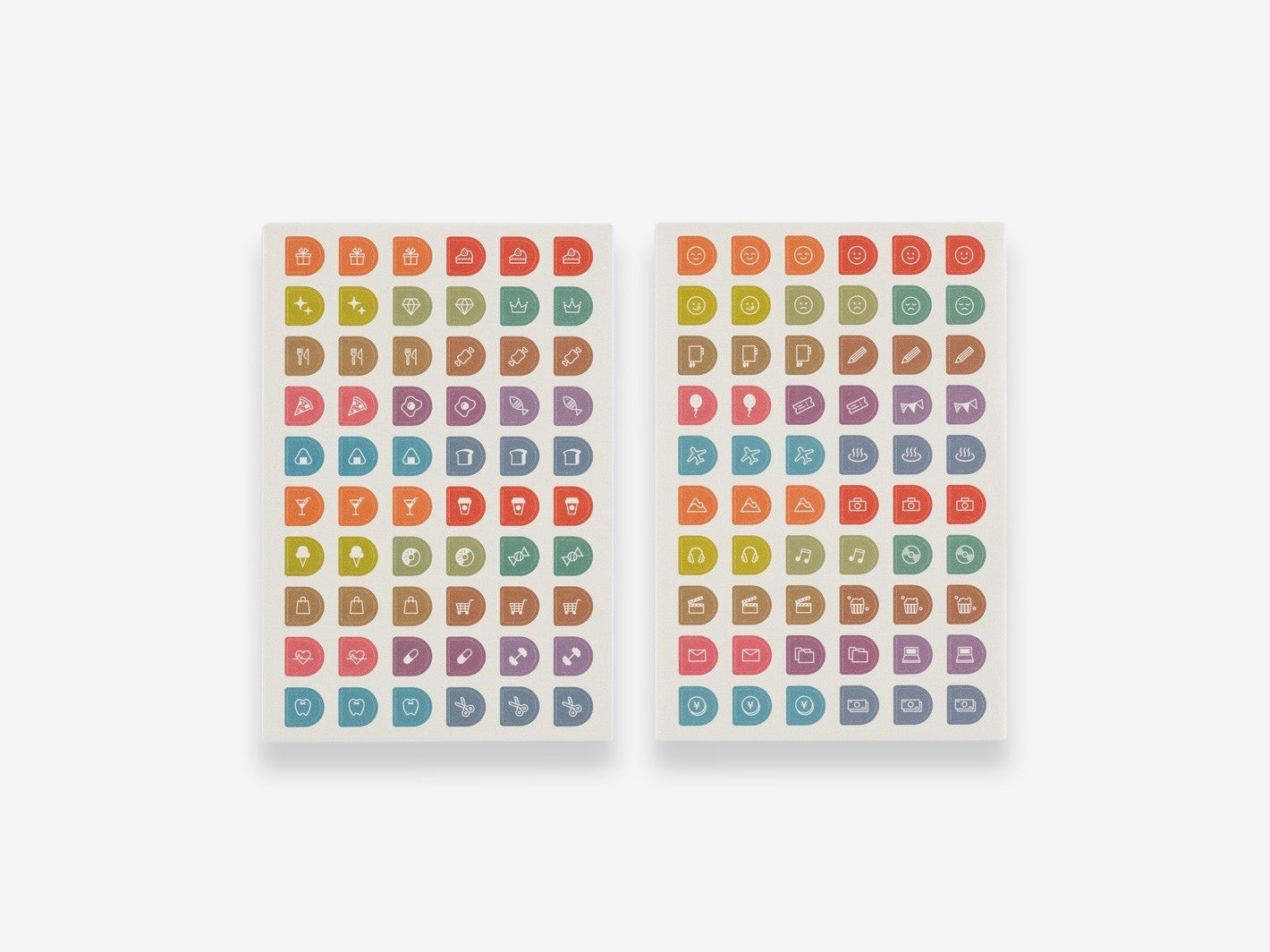 Hobonichi Techo TSUKI no IRO Sticker Set Schedule