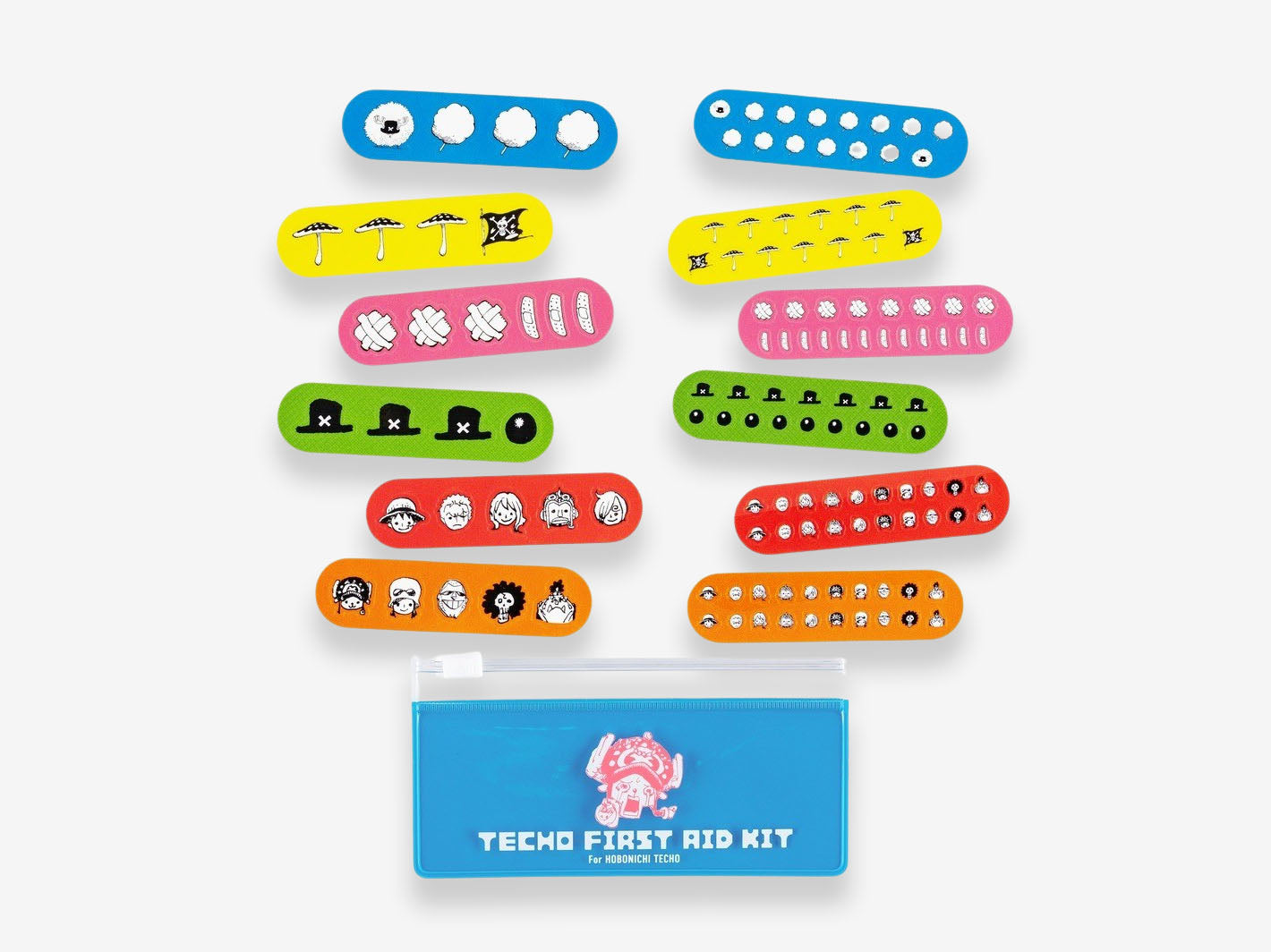 Hobonichi Techo One Piece: Chopper's Techo First Aid Kit Stickers