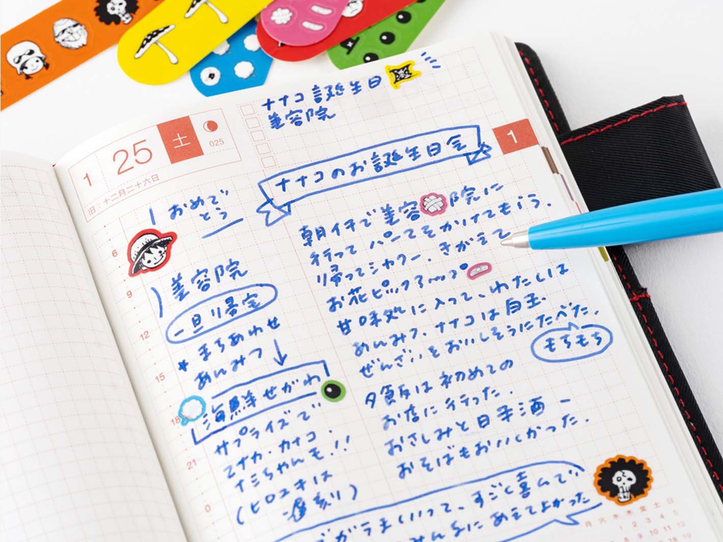 Hobonichi Techo One Piece: Chopper's Techo First Aid Kit Stickers