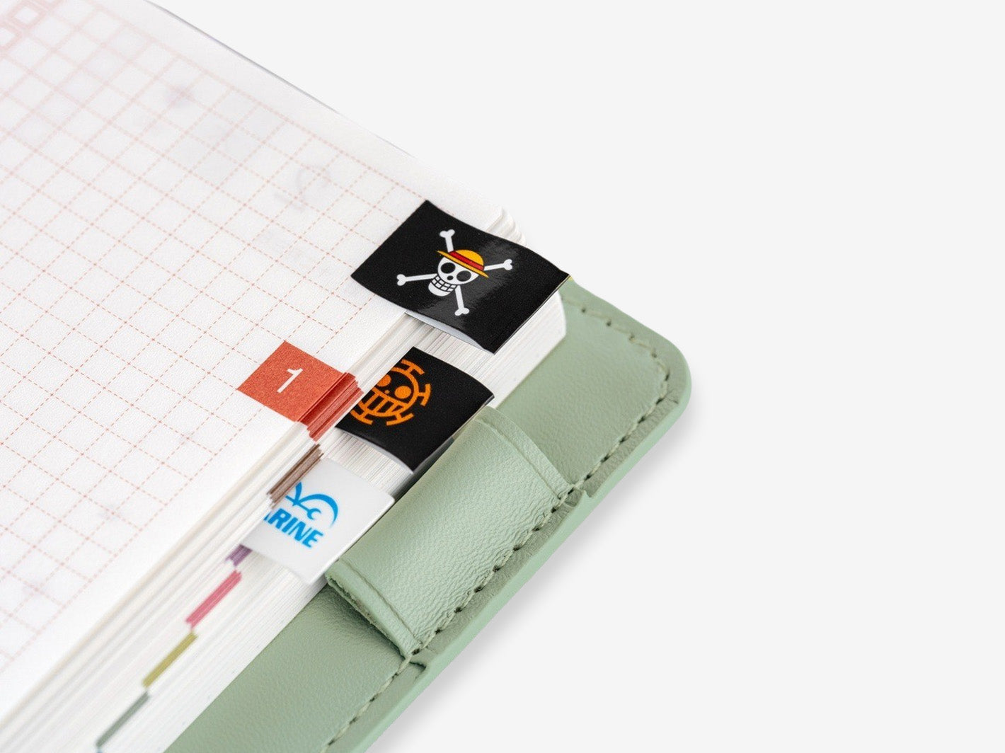 Hobonichi Techo One Piece: Pirate Flag Index Stickers