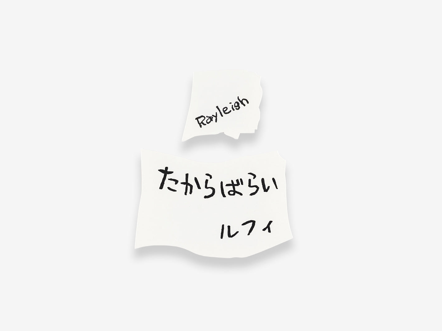 Hobonichi Techo One Piece: Vivre Card & Treasure Tab Letterpress Printed Cards