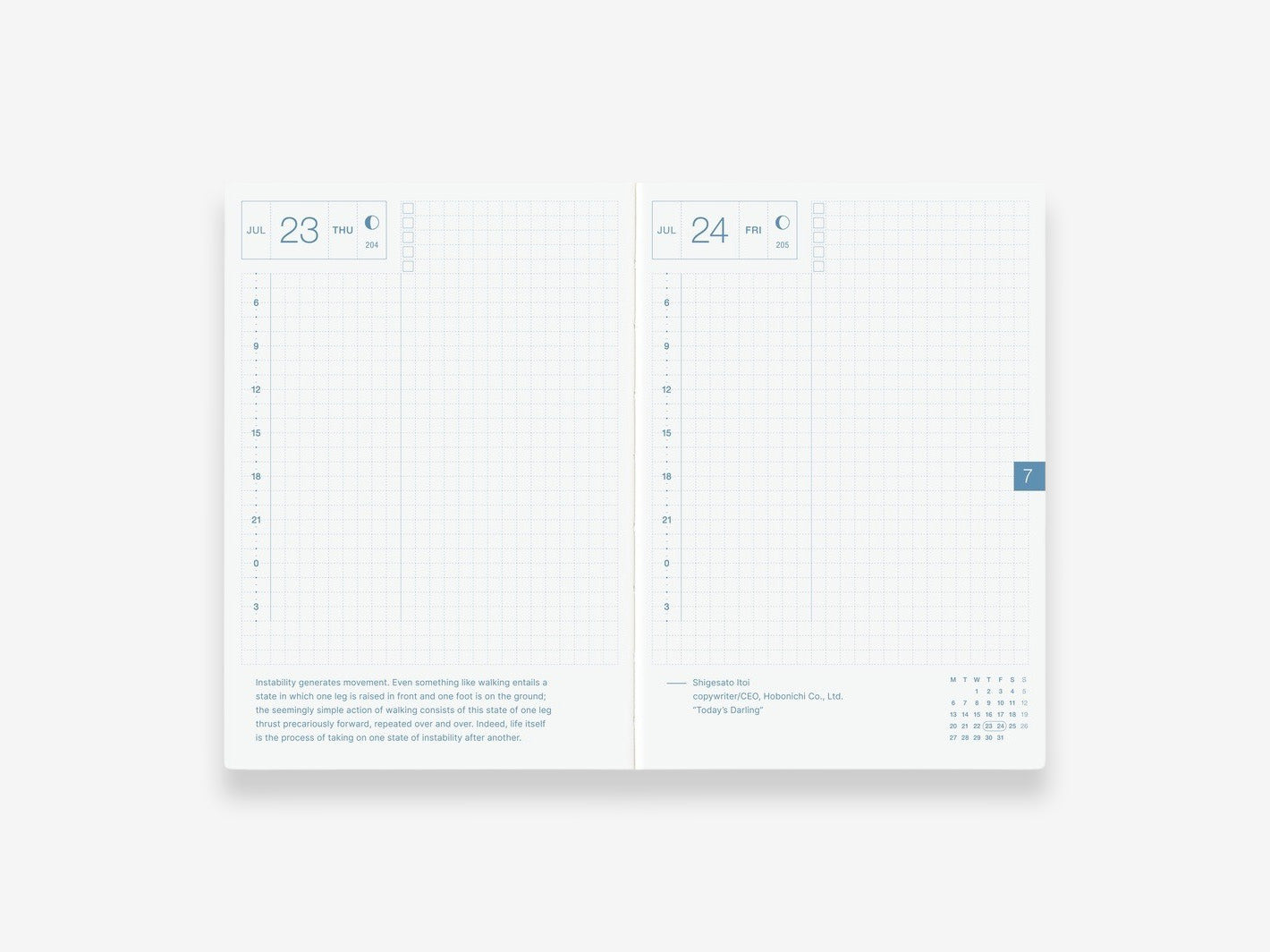 Hobonichi Techo 2026 Original A6 - January Start