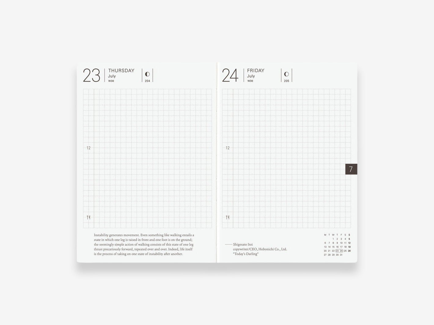 Hobonichi Techo 2026 Planner A6 - January Start