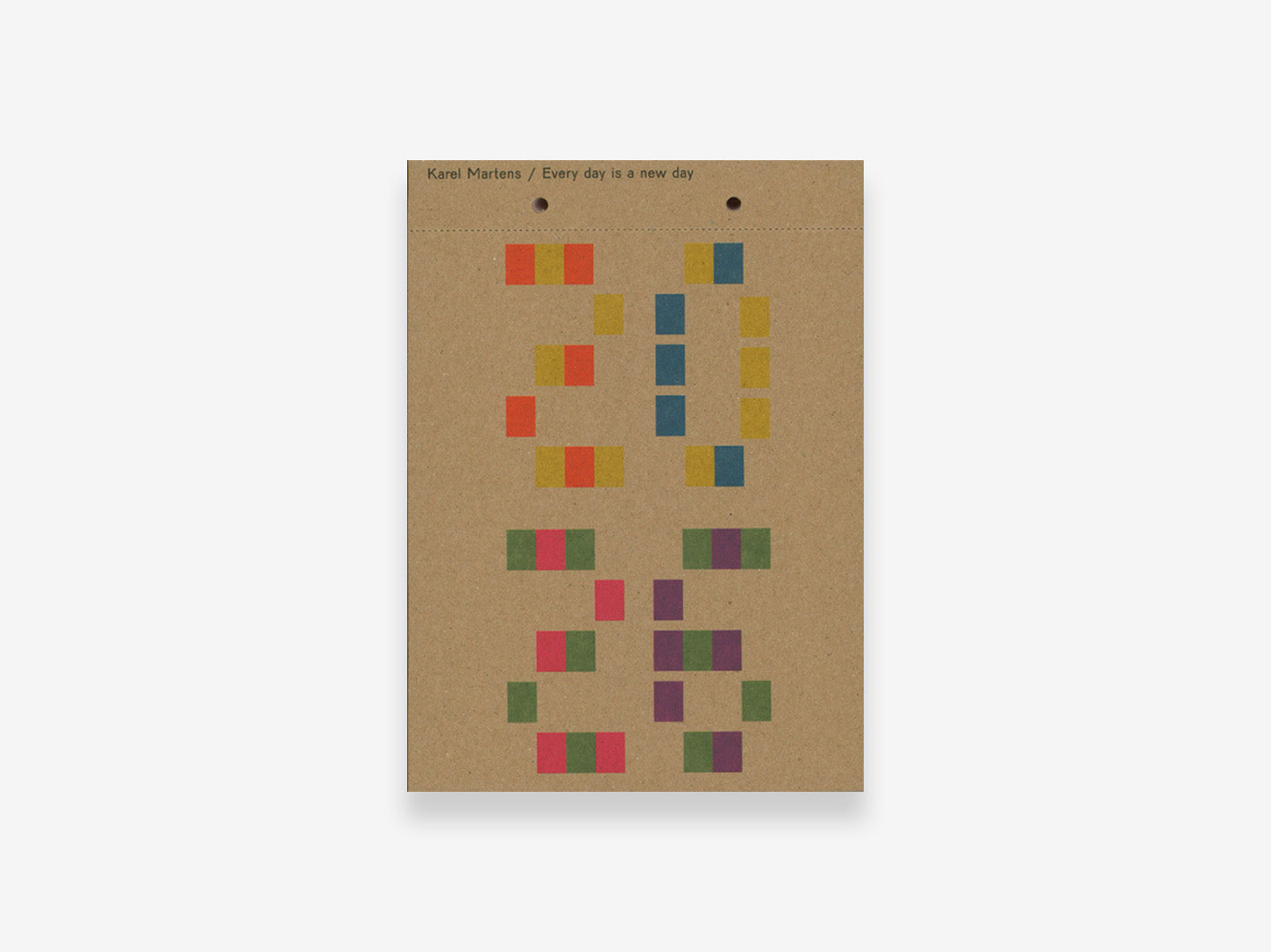 Calendar 2026 Every day is a new day