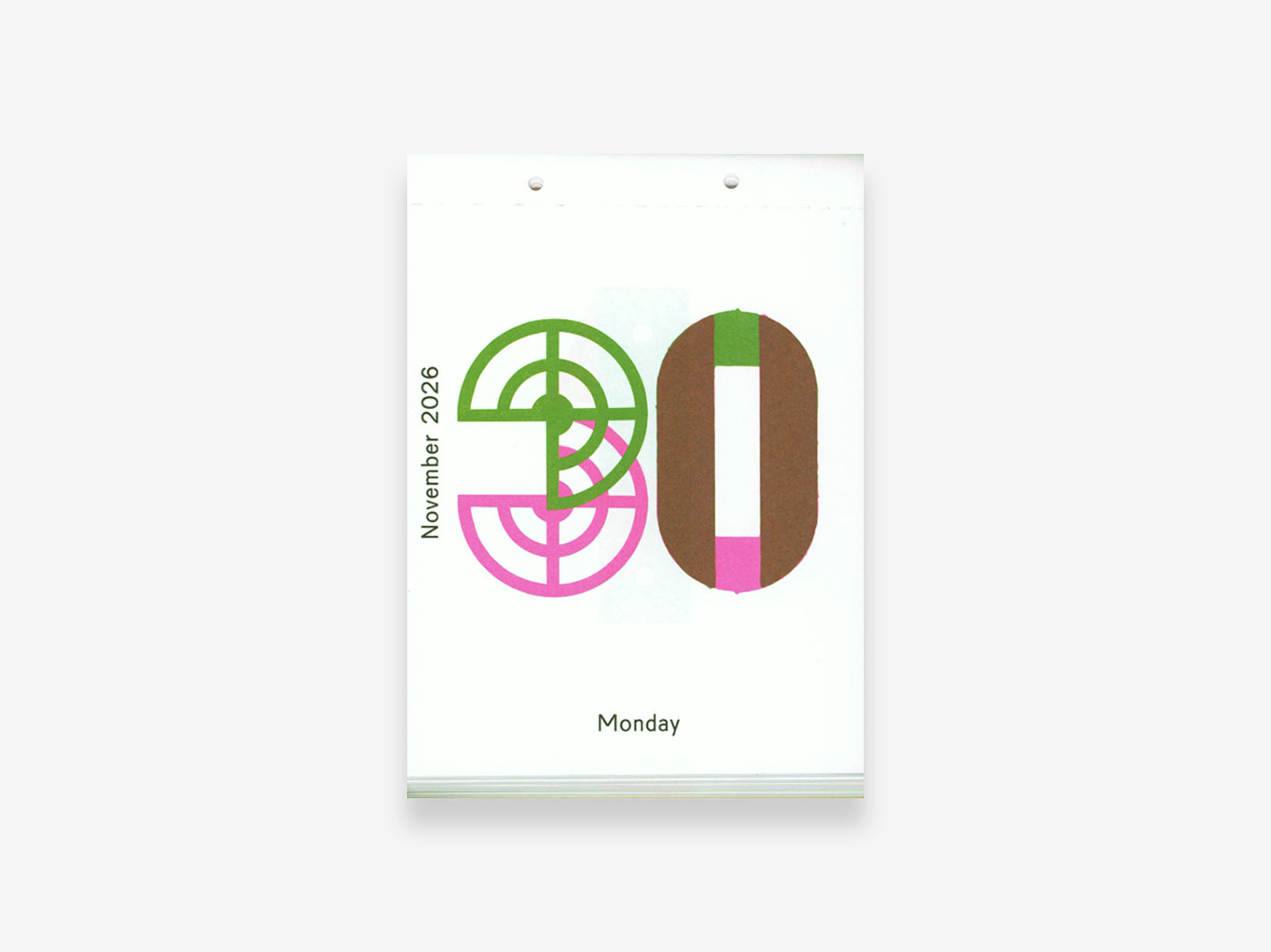 Calendar 2026 Every day is a new day