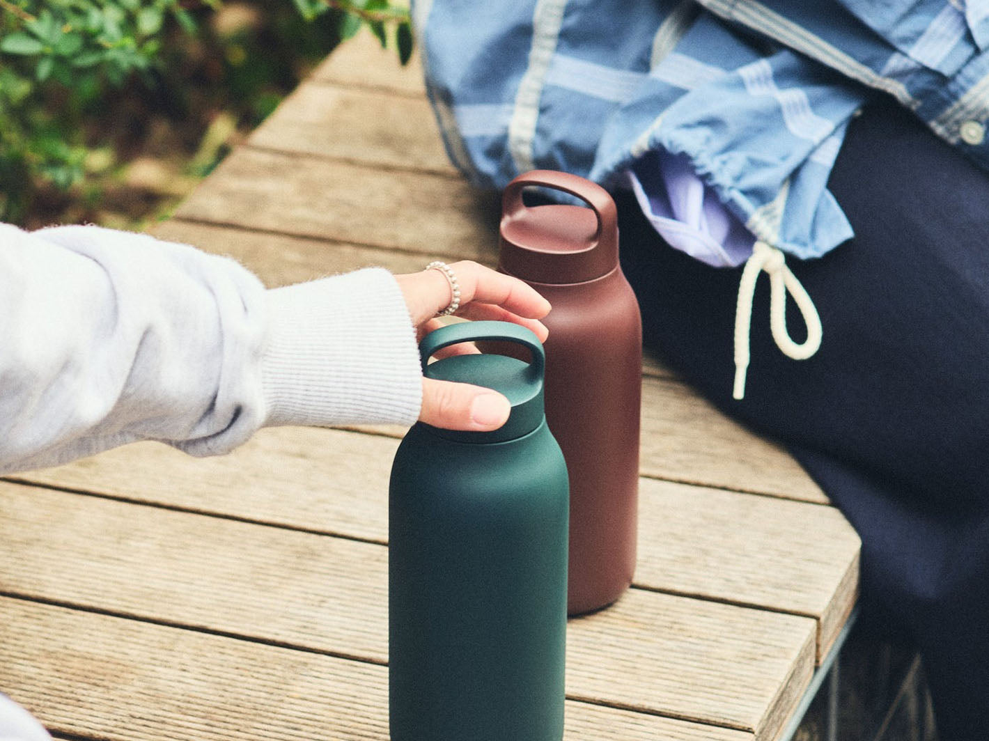 Water Tumbler 550ml Deep Green