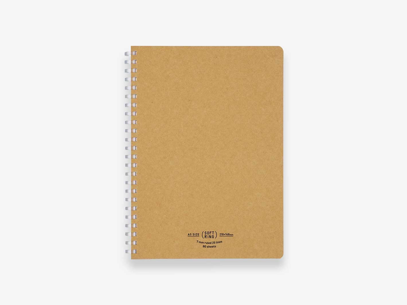 Softring Notebook A5 Beige