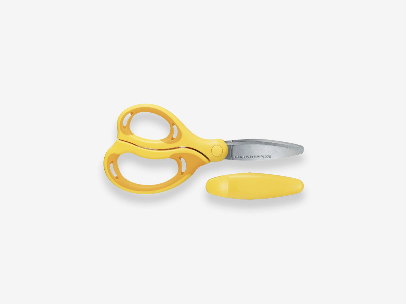 Aerofit Saxa Scissors for Kids Left-Handed Yellow