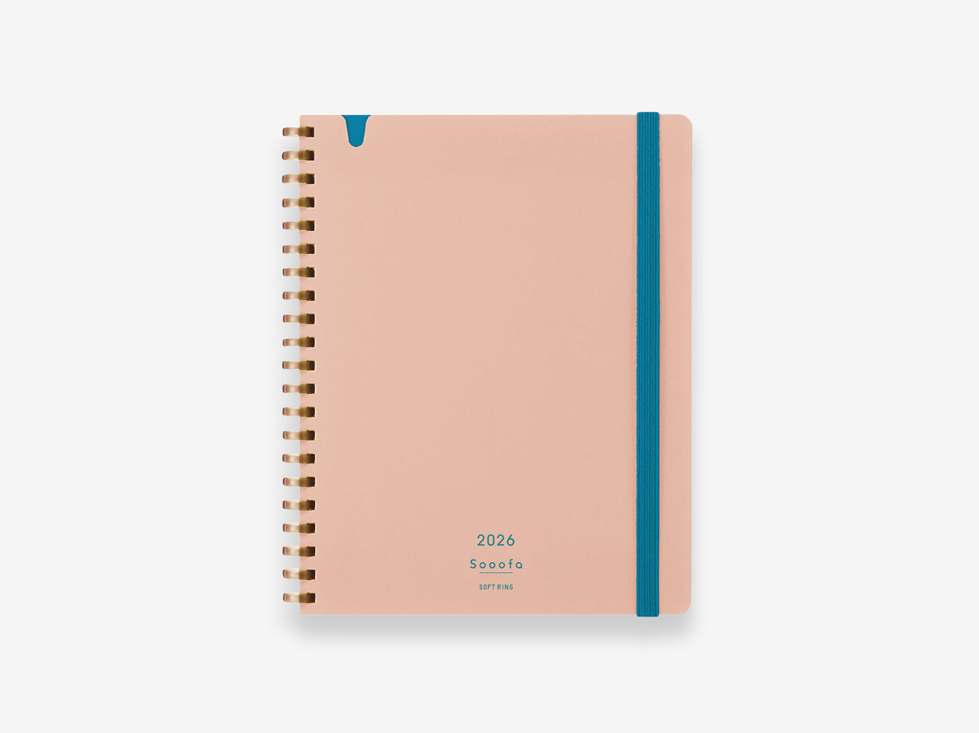 2026 Softring Sooofa Diary B6 Light Pink
