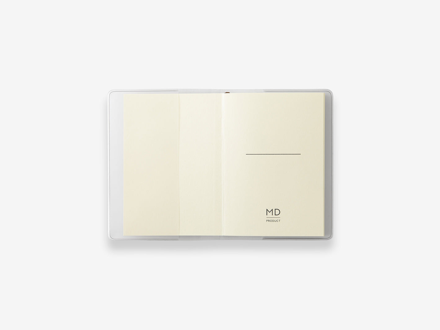 MD PRODUCT | MD Notebook A7 Clear Cover | Misc Store Amsterdam