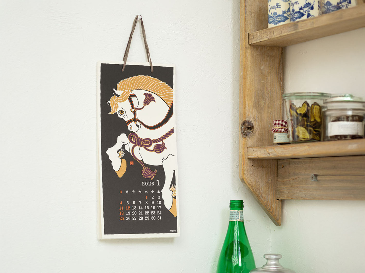2026 Echizen Wall Calendar S Seasonal Tradition