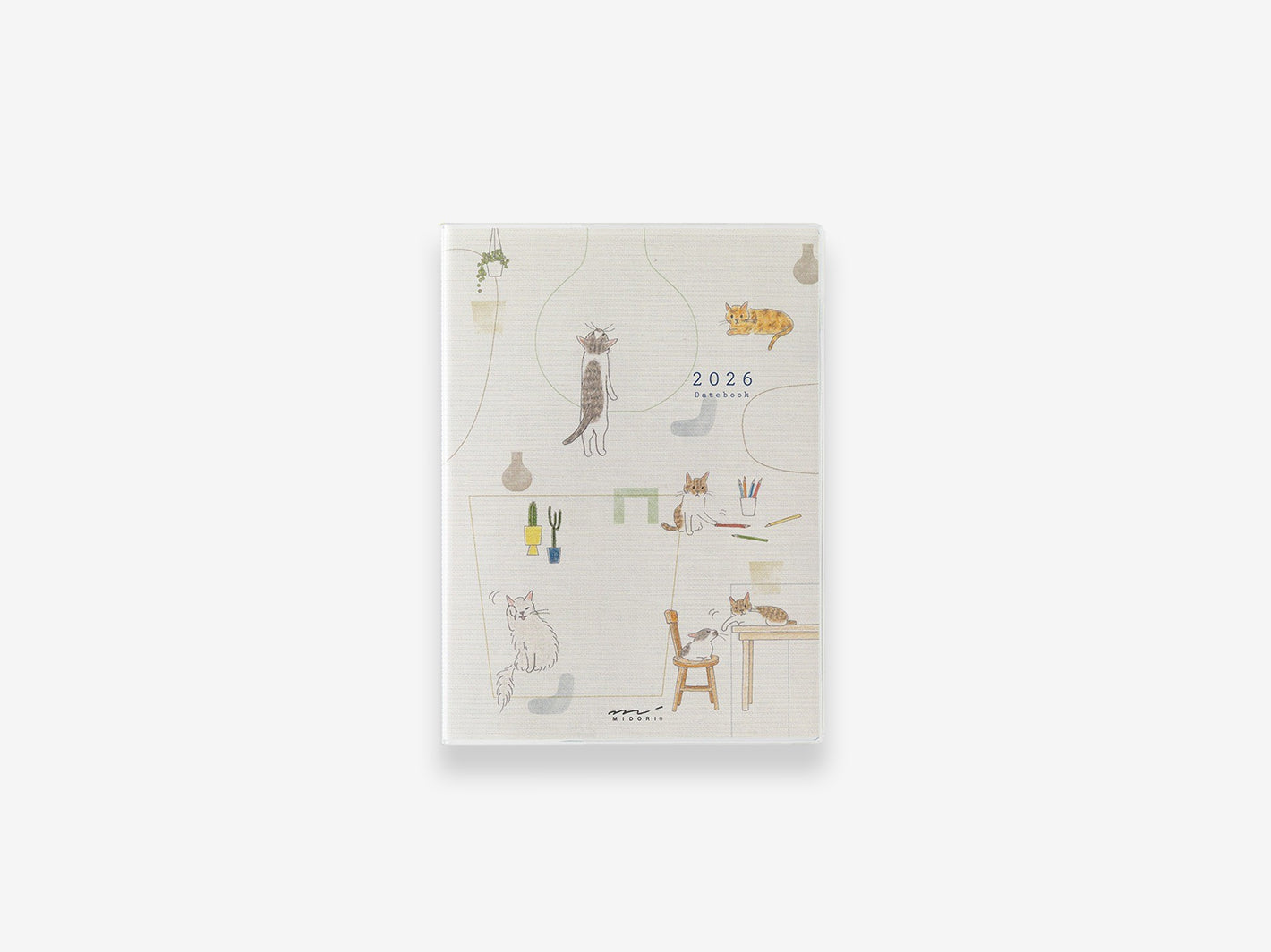 2026 Pocket Diary A6 Cat