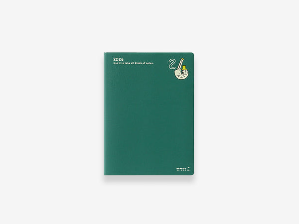 Midori | 2026 Pocket Diary A6 Ojisan | Misc Store Amsterdam