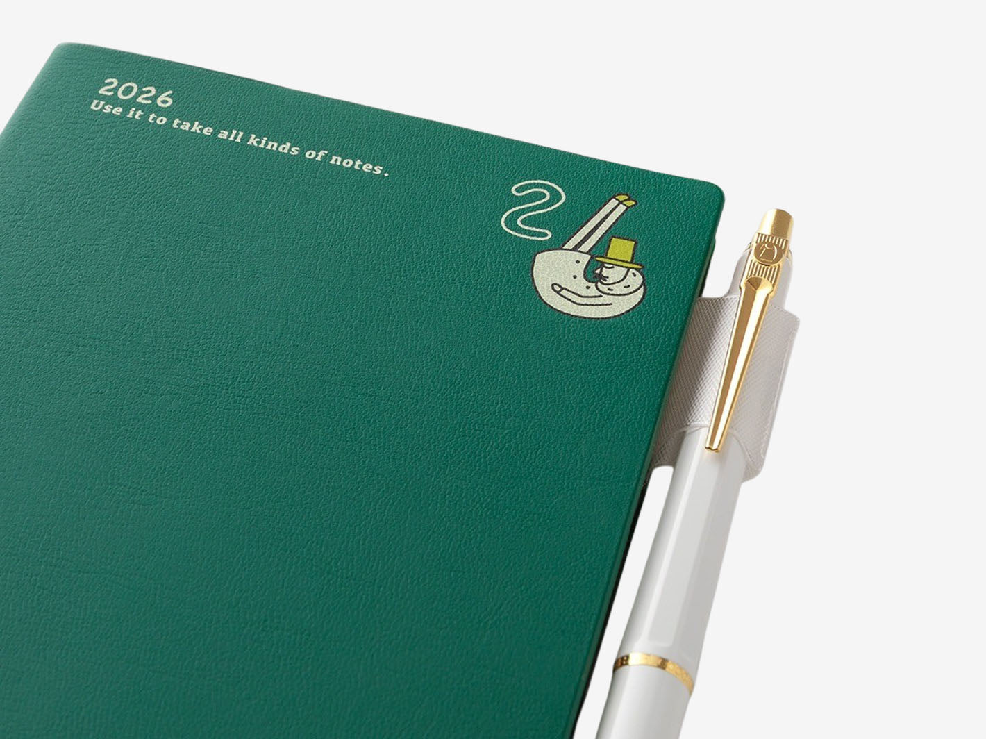 midoriページ Midori Diary Hibino - A6 Size - Blue-Green – Atlas Stationers