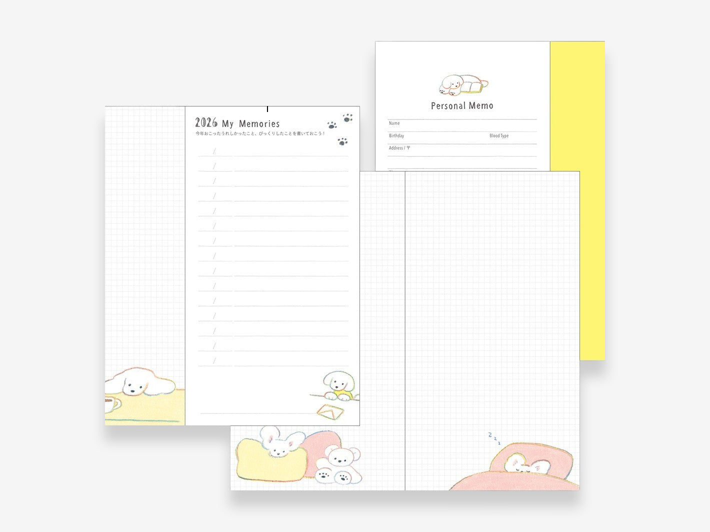2026 Pocket Diary Slim Dog