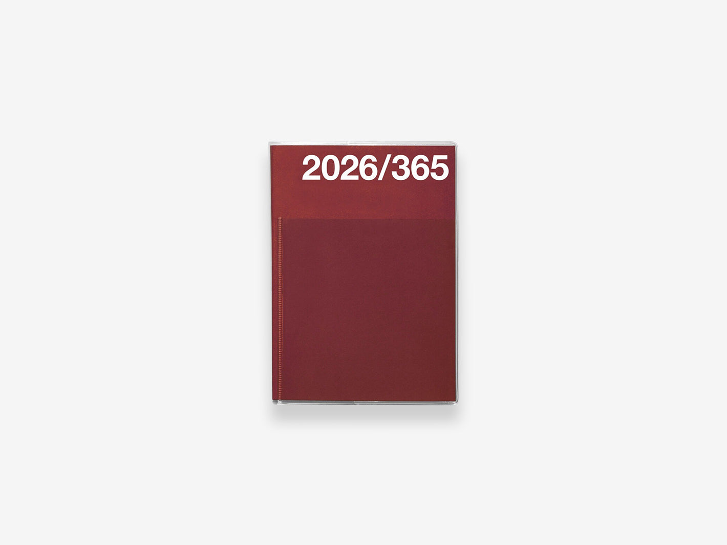 2026 Basic Planner Burgundy