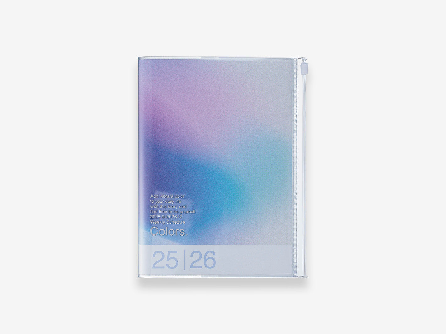 2026 Weekly Vertical Gradient A5 Blue