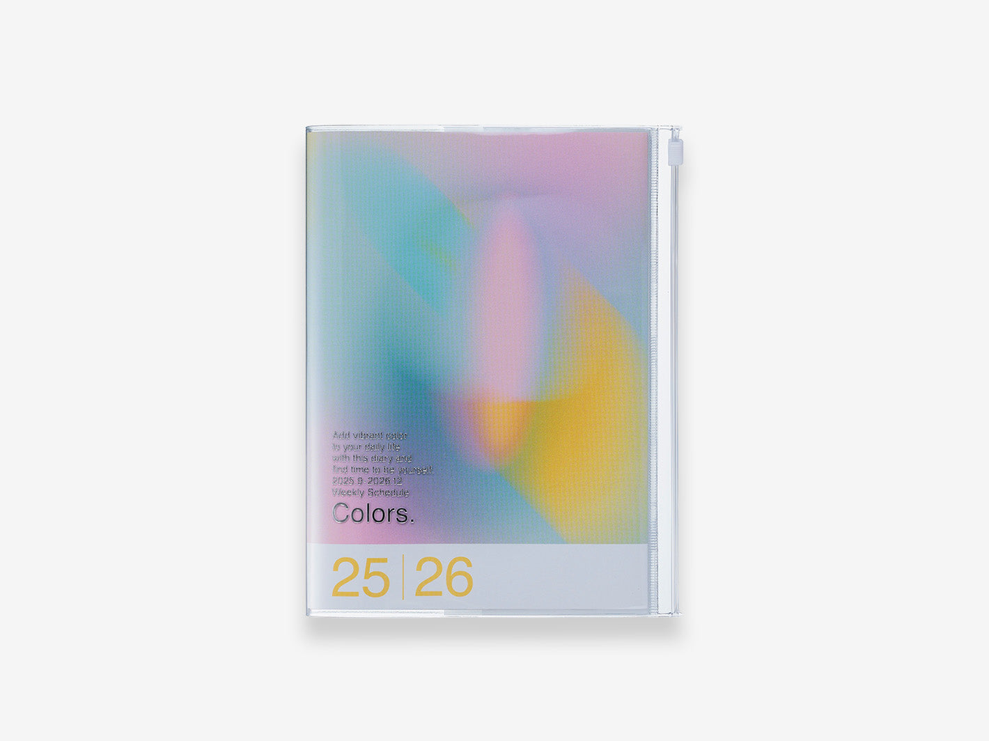 2026 Weekly Vertical Gradient A5 Pink