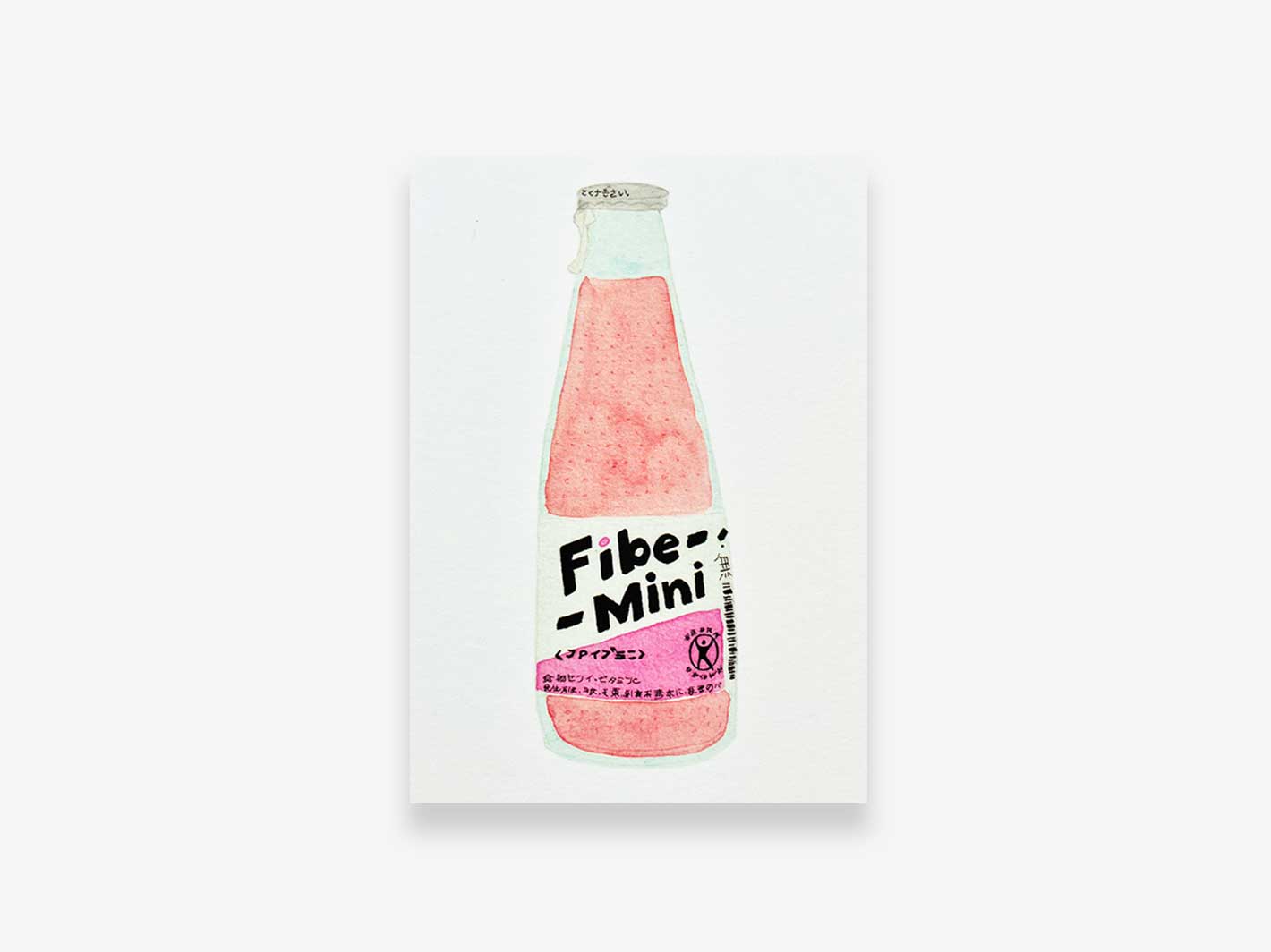 Fibe Mini Soda Postcard