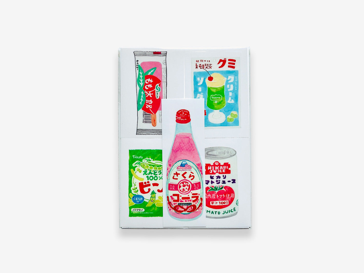 Sticker Set of 5 Rosa