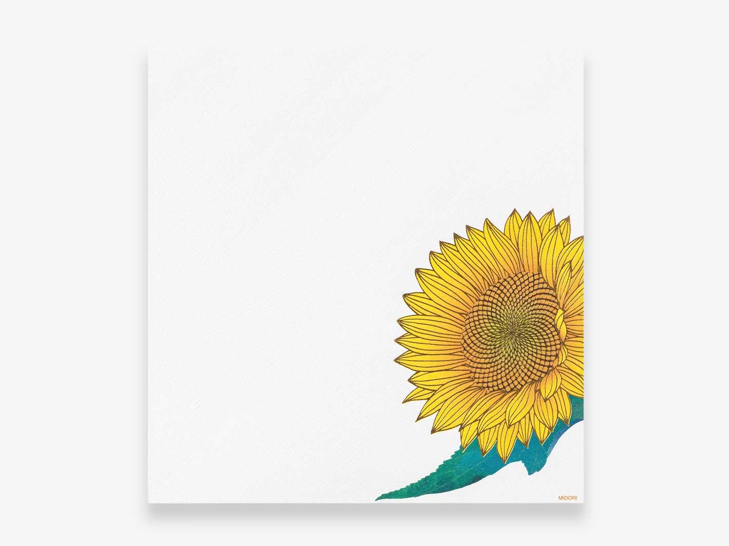 Kami Series Sunflower Letter Pad