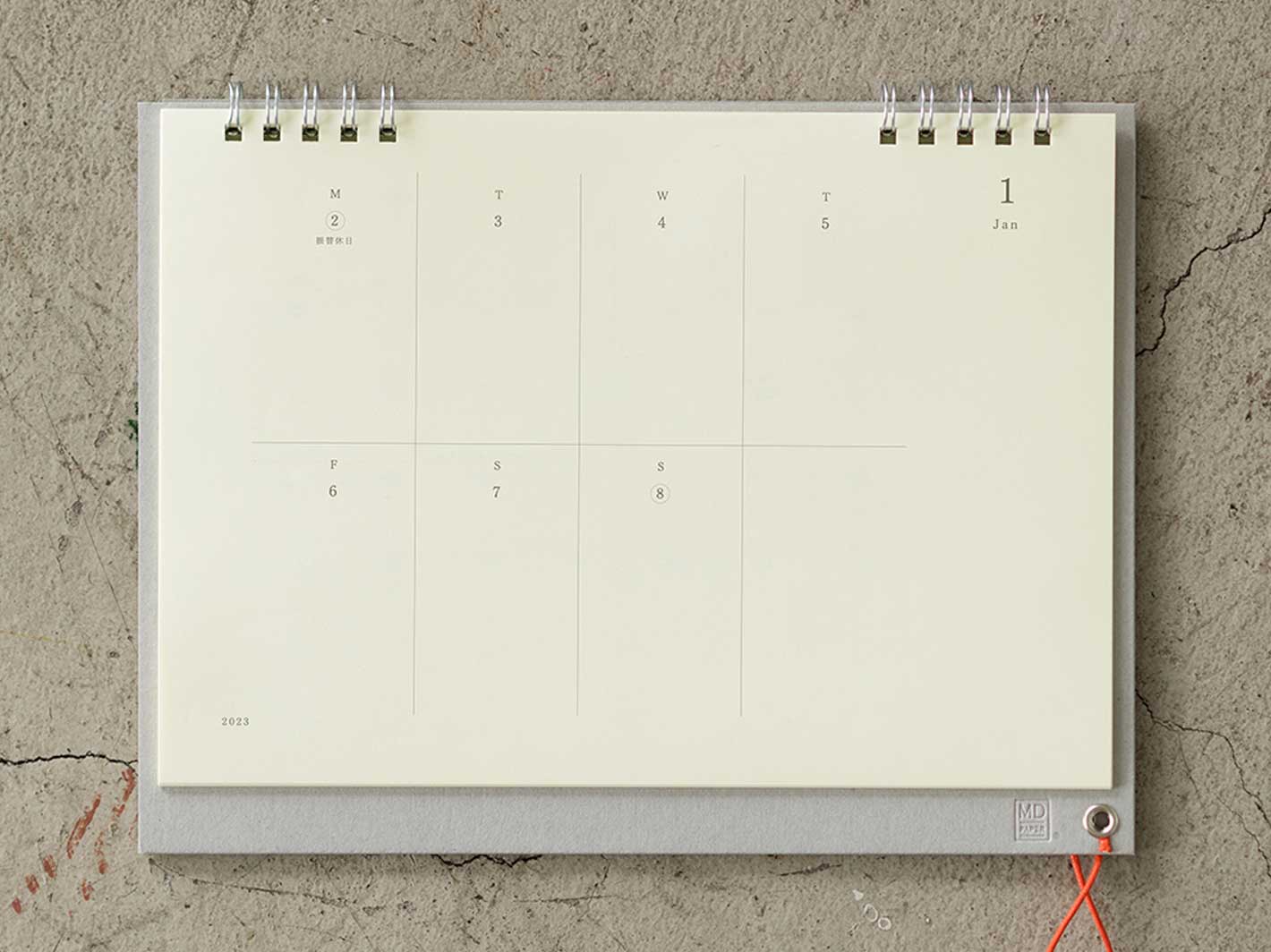 2026 MD Desk Calendar Weekly