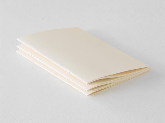 MD Notebook Light A5 Blank 3-pack