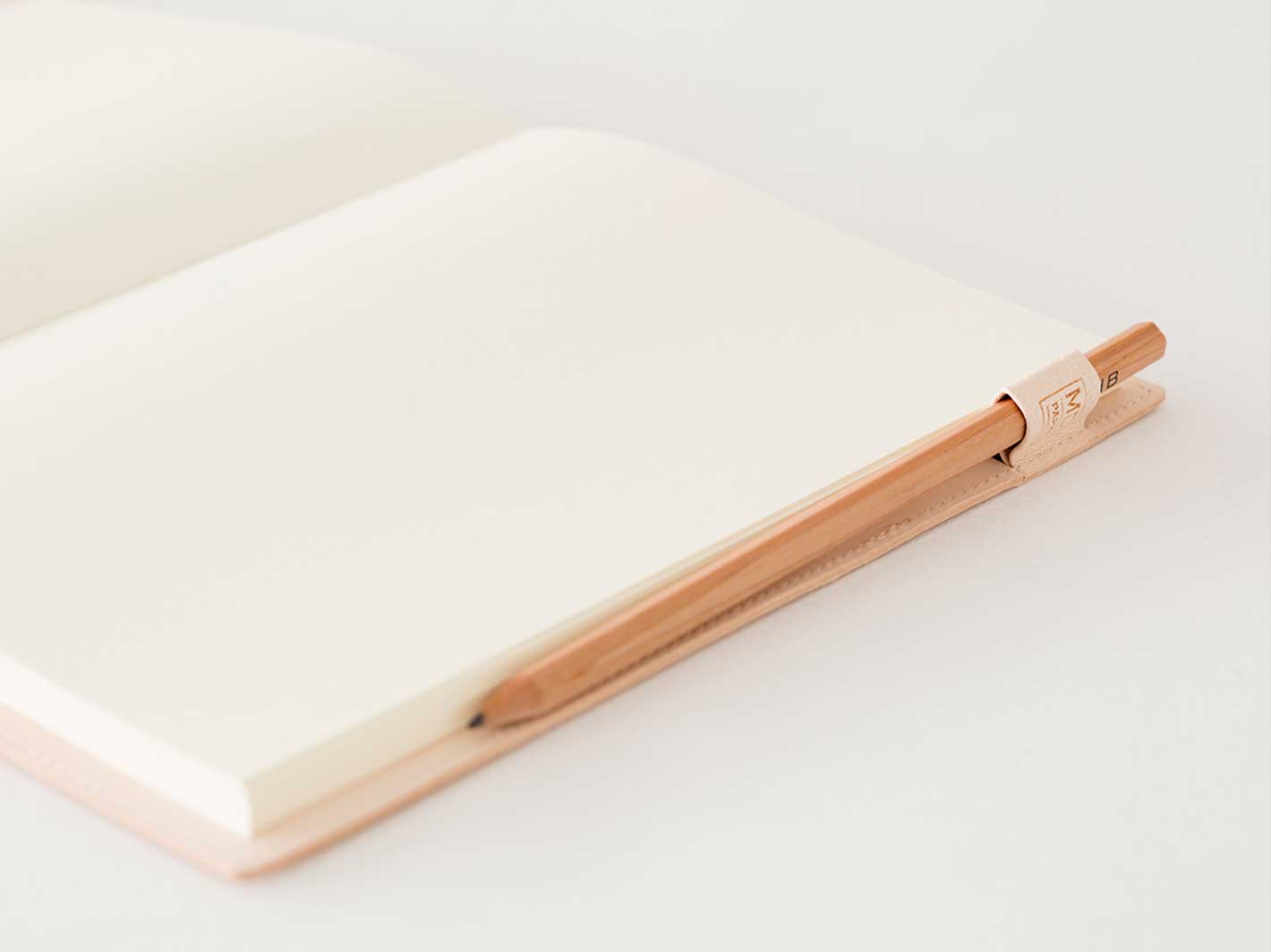 MD Notebook Leather Cover B6 Slim